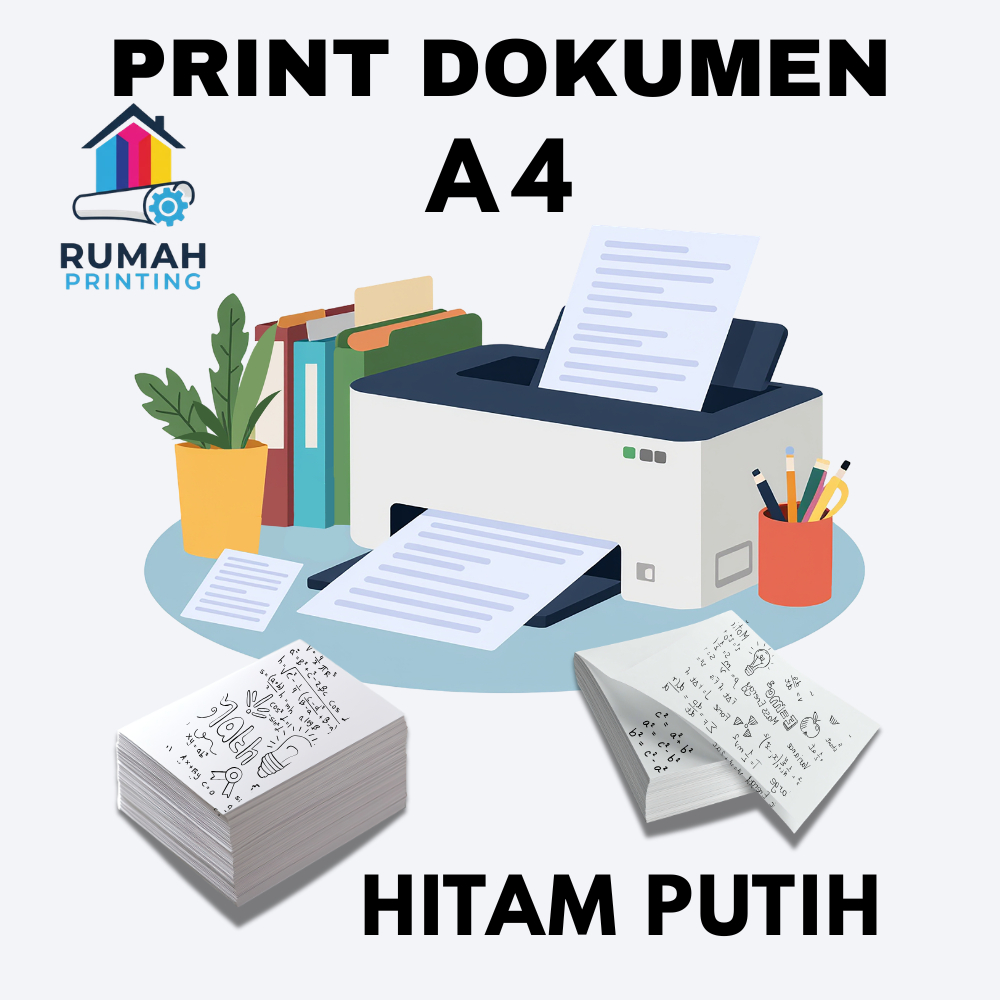 JASA PRINT A4 HITAM PUTIH DAN BERWARNA