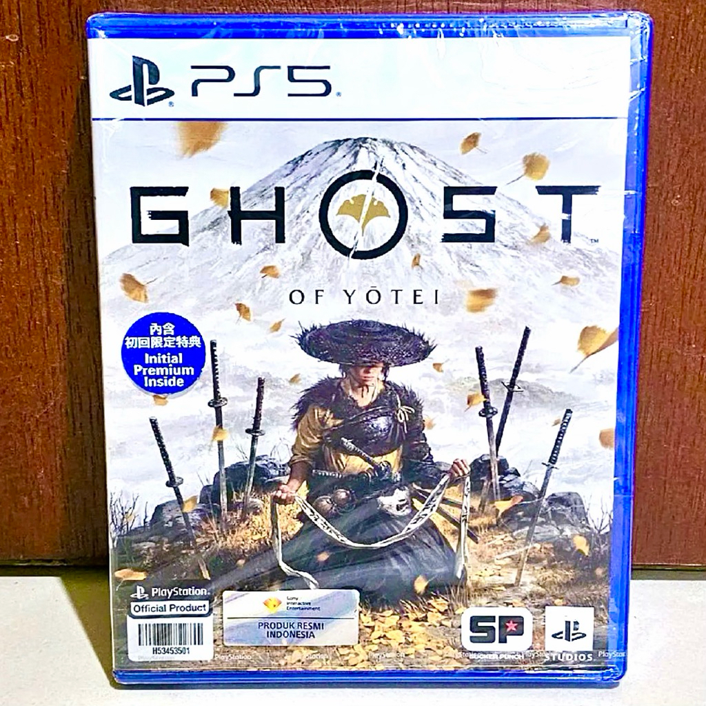 Kaset Ps5 Ghost of Yotei Samurai GOY Games Asli Sony Playstation Ps 5 Ninja Ghost of Yutei Yotai Yut