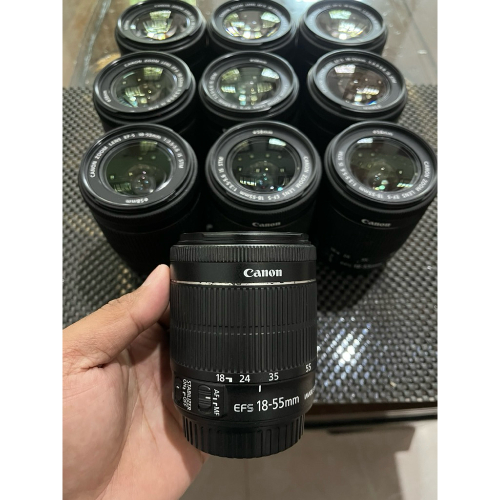 LENSA KIT CANON 18-55mm STM