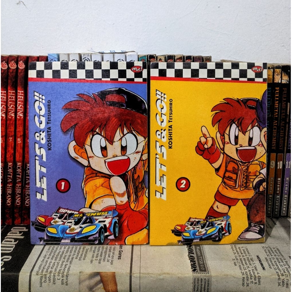 Komik Let's & Go cabutan SEGEL