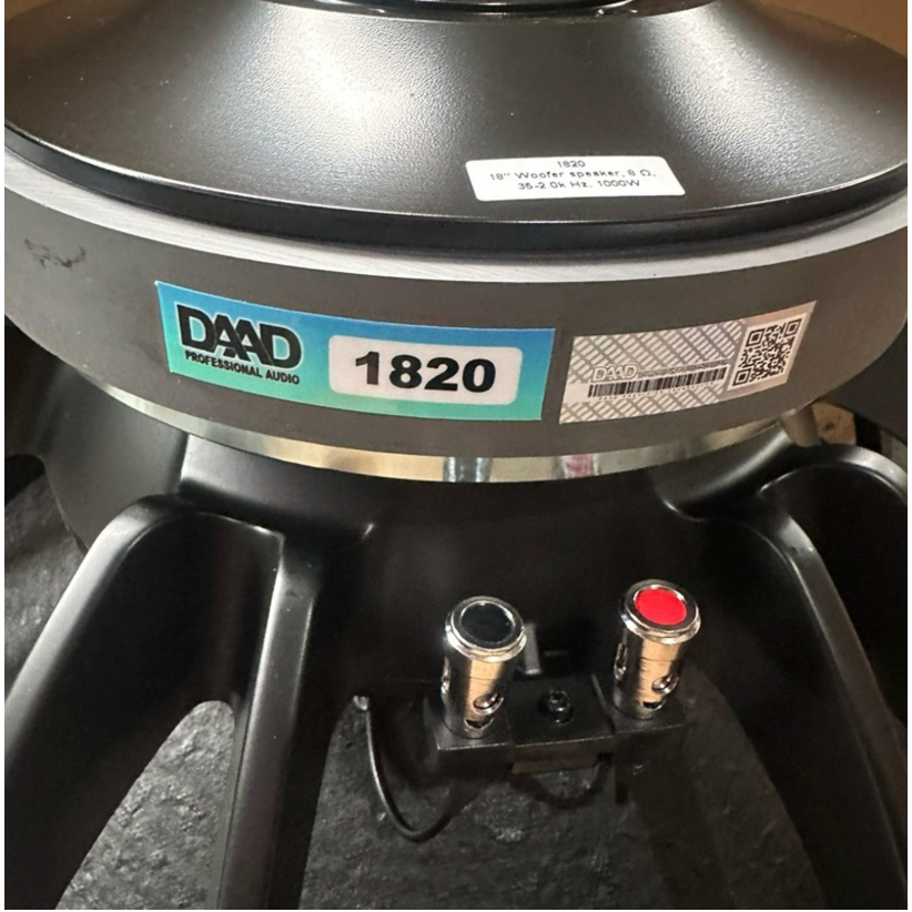 (FREE KAOS/PAKING KAYU) Speaker DAAD 1820 18 inch subwoofer - original