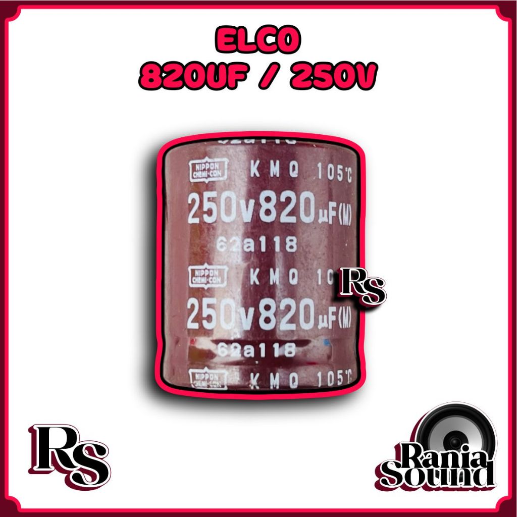 Elco 820UF / 250V ups