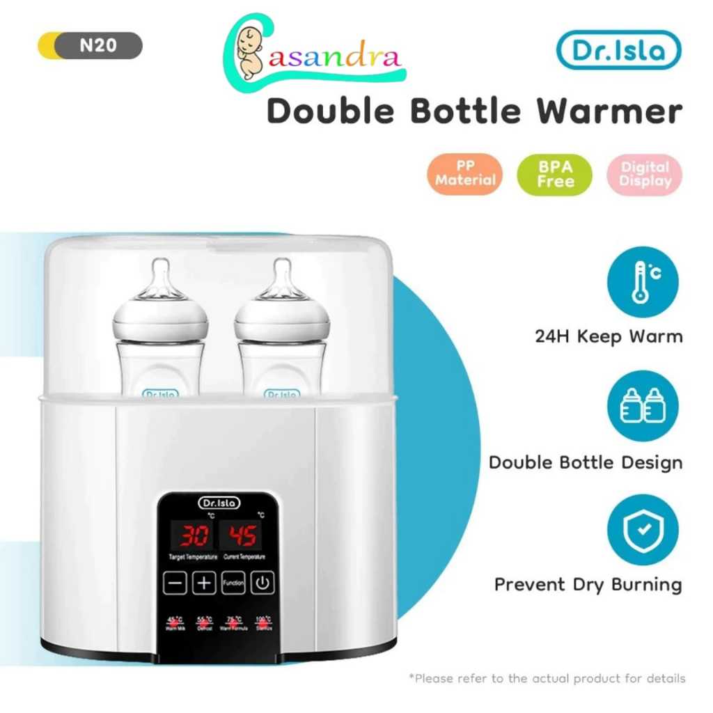 NEW!!! Dr.Isla Sterilizer Baby Bottle Warmer N20 / Dr Isla Sterilizer Botol Susu Dan Penghangat ASI