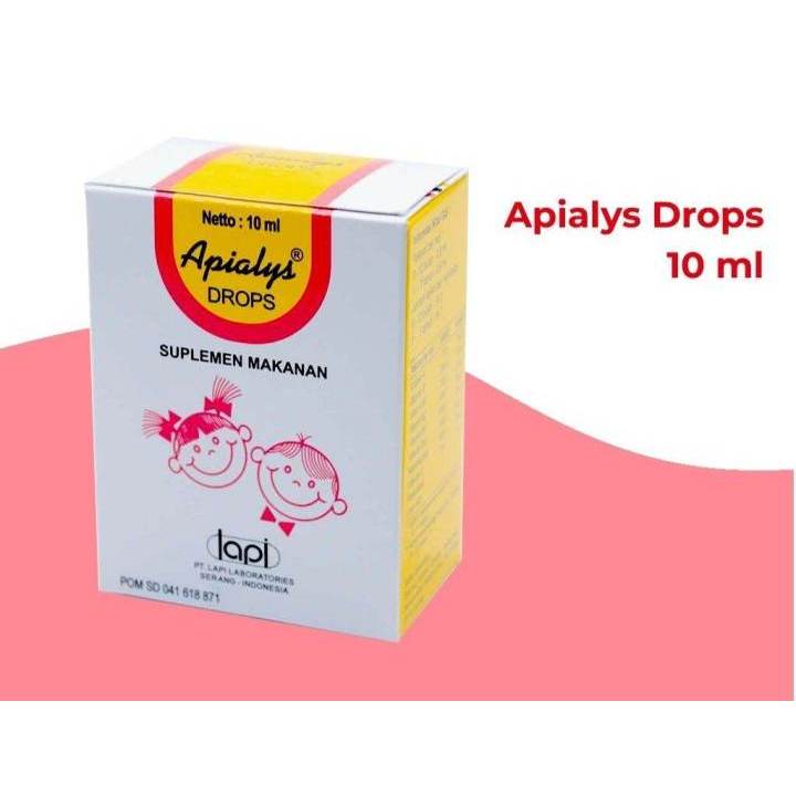 (APOTEK RESMI) APIALYS DROP / APYALIS TETES / APIALIS TETES/ MULTIVITAMIN ANAK / NAFSU MAKAN ANAK / 