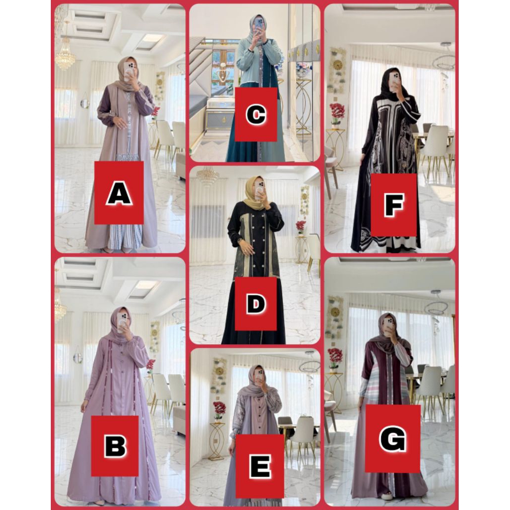 GAMIS SOPHIA ALMAS SALE ORI