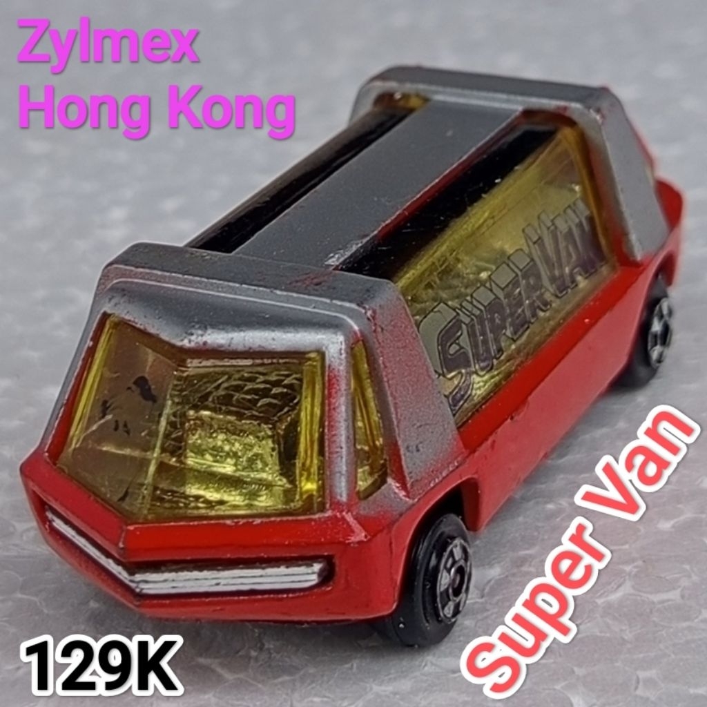Diecast Vintage made in Hongkong Zylmex Super Van Loose Hong Kong