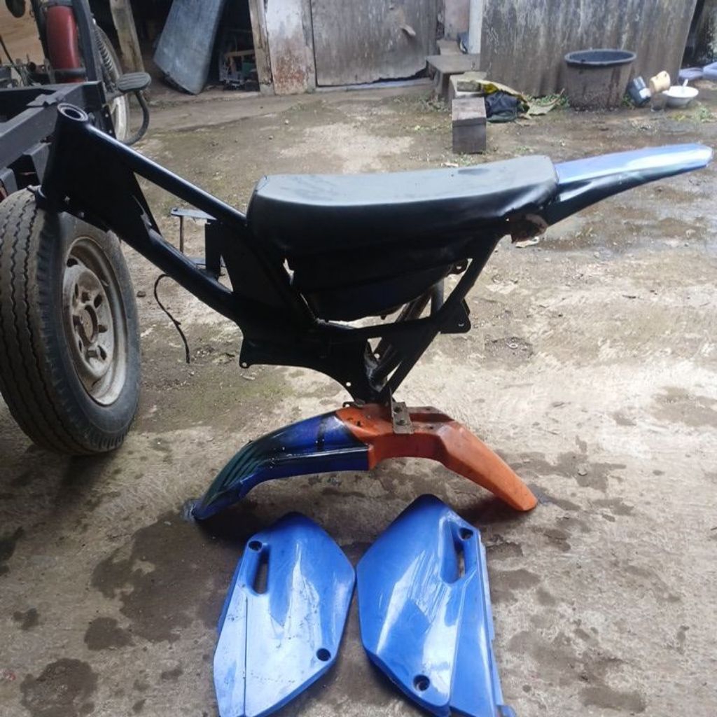 Rangka trail bebek std