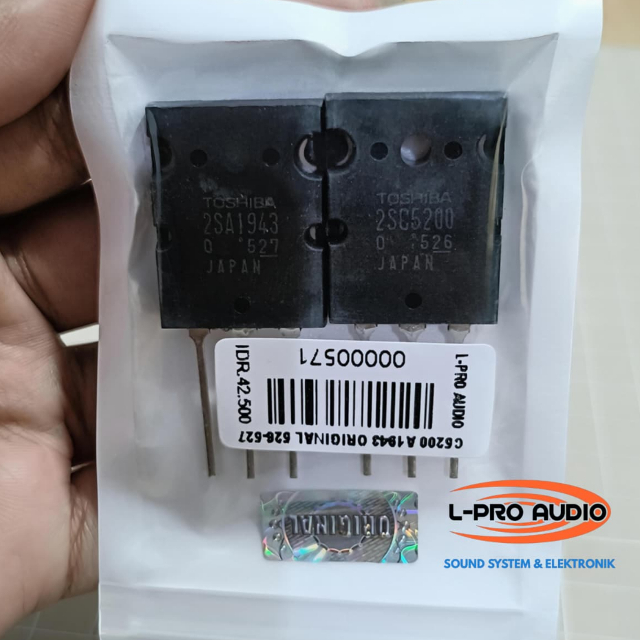 TOSHIBA C 5200 A 1943 ORIGINAL JAPAN untuk servis power Built Up