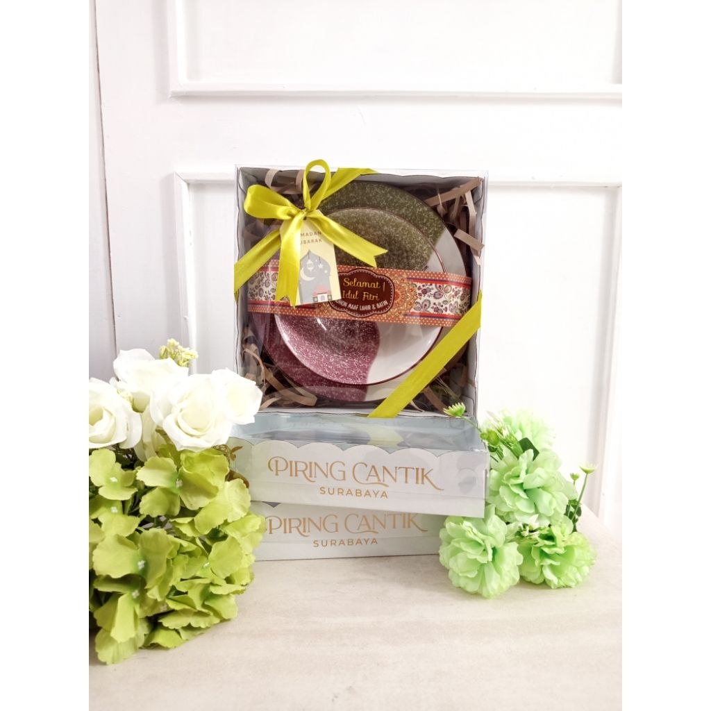 Hampers Piring keramik Mangkok Keramik Mika Box | Kado Nikahan