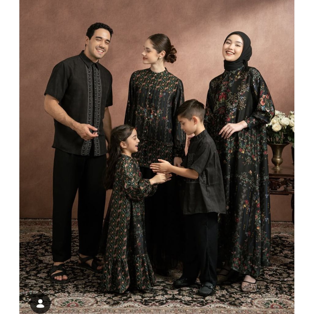 Yaseera Series HL || Koko Gamis Blouse Sarimbit Pattern By Heaven Lights