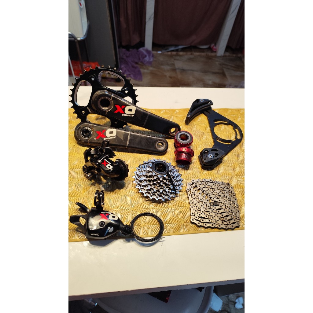 Groupset Full Sram XO 10 Speed Downhill Super Mulus not gx nx xo1 xx1 shimano saint ze deore slx xt 