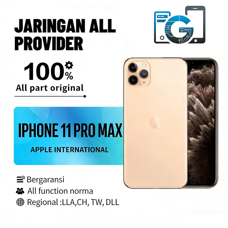 IPHONE 11 PRO MAX Second Normal  64GB 256GB 512GB Inter Good Condition No Simlock