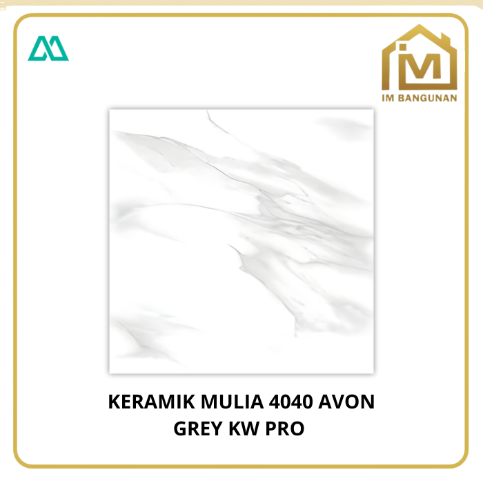 KERAMIK MULIA 4040 AVON GREY KW PRO
