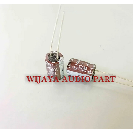1 BUAH ELKO 100UF 63V / ELCO 100UF 63 VOLT