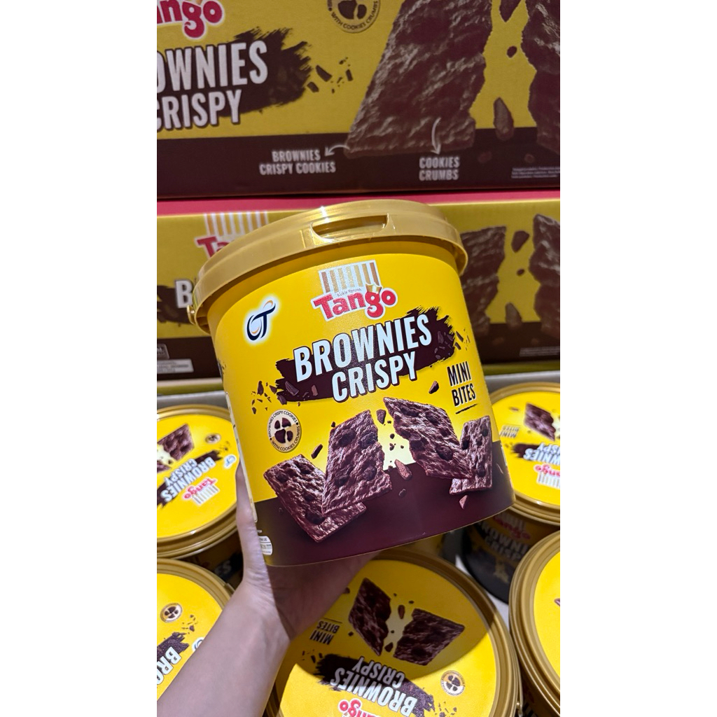 TANGO Brownies Crispy Jar | Coklat Renyah Viral | Cemal Cemil Enak | Ready