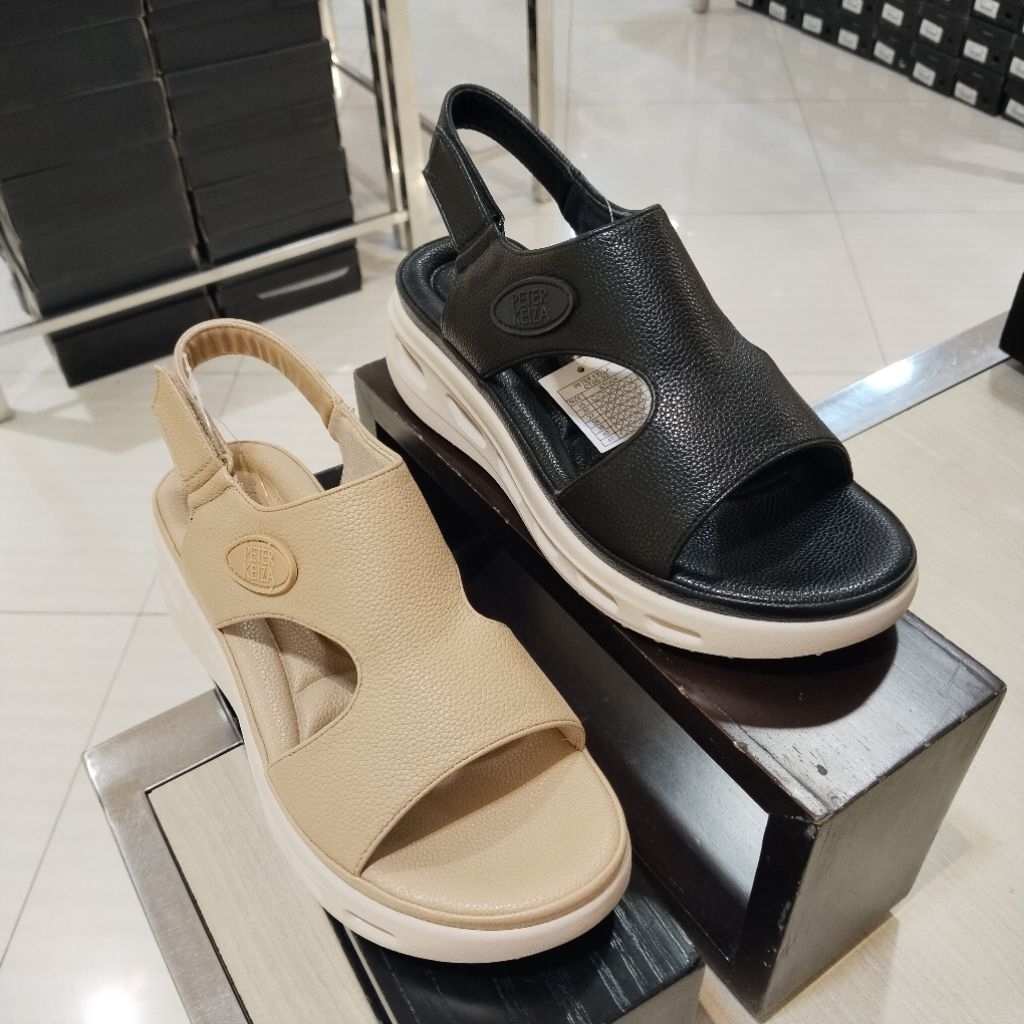PETER KEIZA sepatu sandal wanita comfort ringan