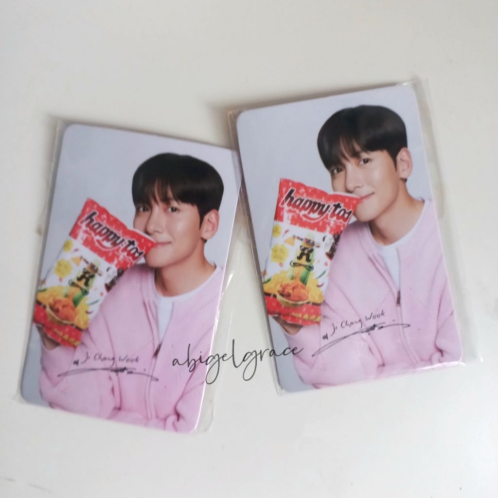 (READY STOCK) PHOTOCARD HAPPYTOS JI CHANG WOOK