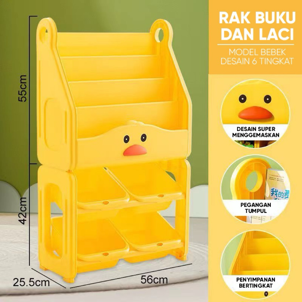 Preloved Rak Buku Rak Mainan Anak
