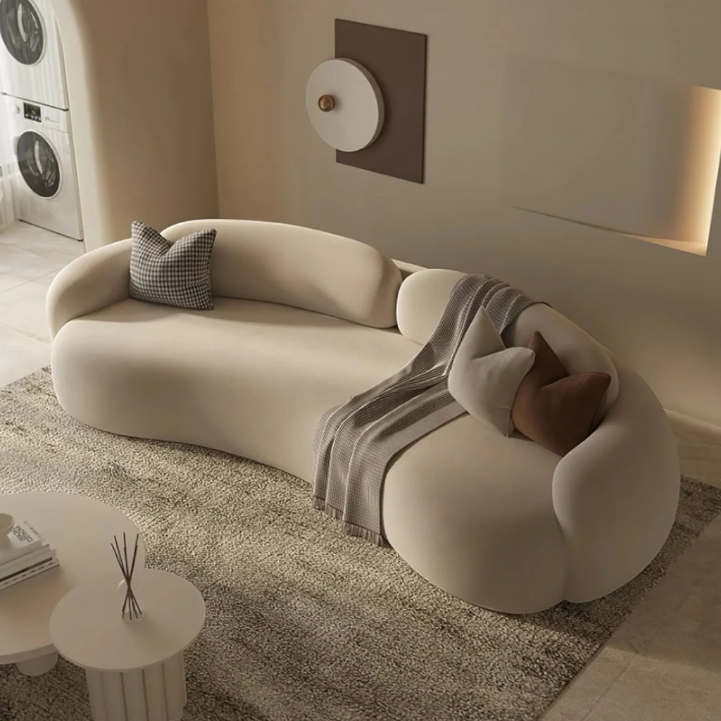 Sofa Santai Depan TV Minimalis Modern Terbaru | Kursi Sofa Vincenza Aesthetic Luxury