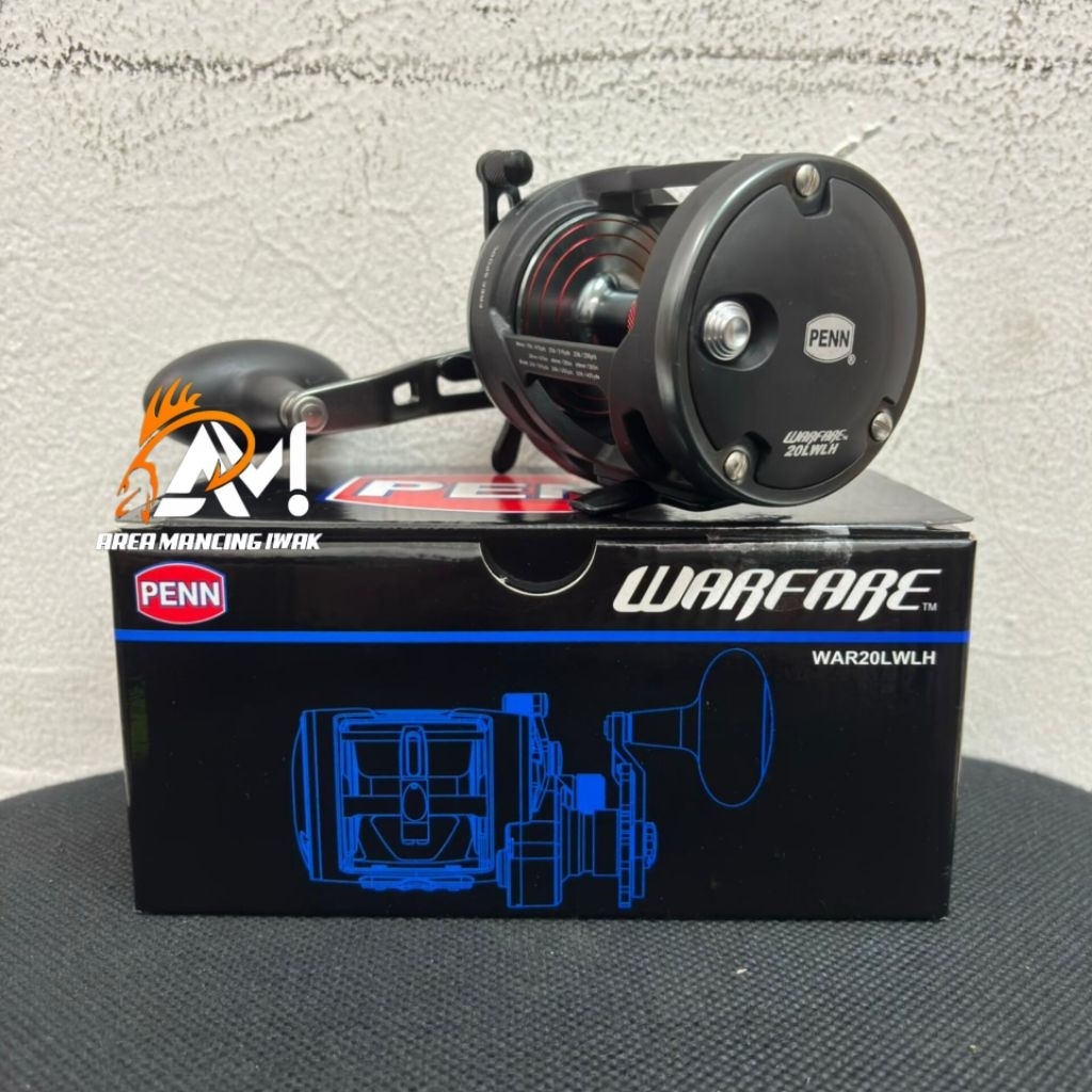 Reel PENN WARFARE 15LWLH 20LWLH 30LWLH Overhead Jigging Trolling