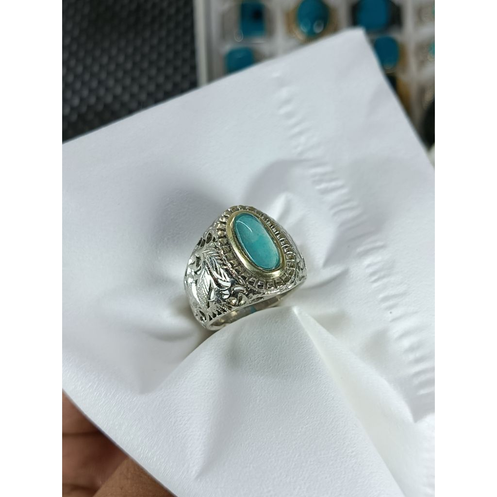 Cincin bacan doko kristal giwang giwang natural