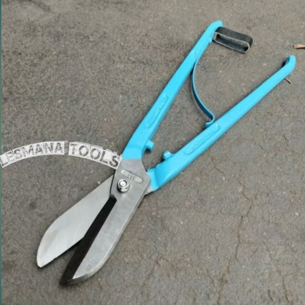 Gunting holo bajaringan/ gunting platt merk tjap mata ukuran 10-12inch gunting seng original tjap ma