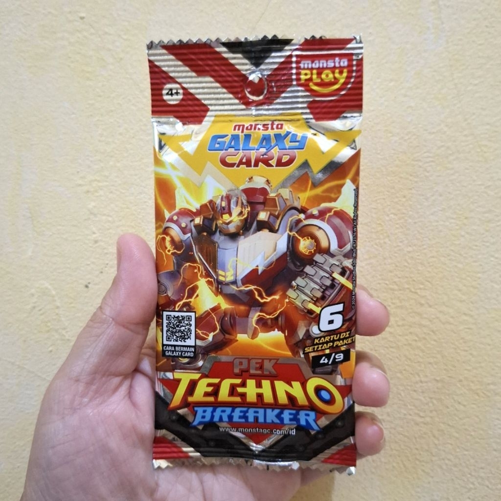 KARTU BOBOIBOY MONSTA GALAXY CARD PEK TECHNO BREAKER 4/9 (SR Mecha Gentar)