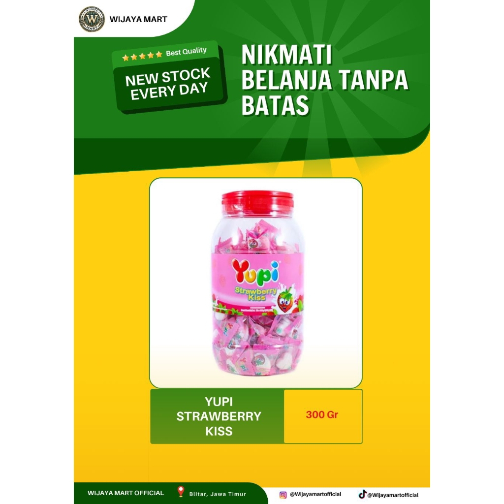 PERMEN YUPI TOPLES