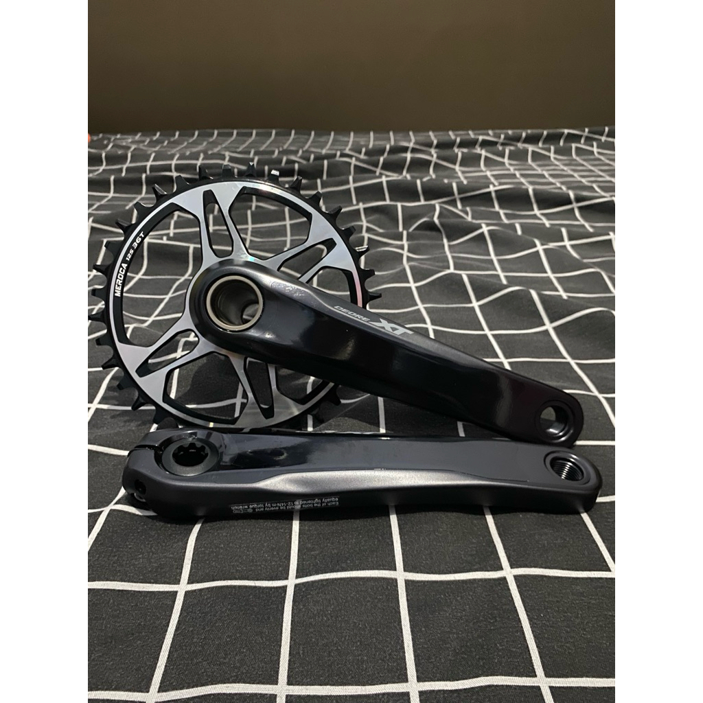 crank set shimano deore xt 8100