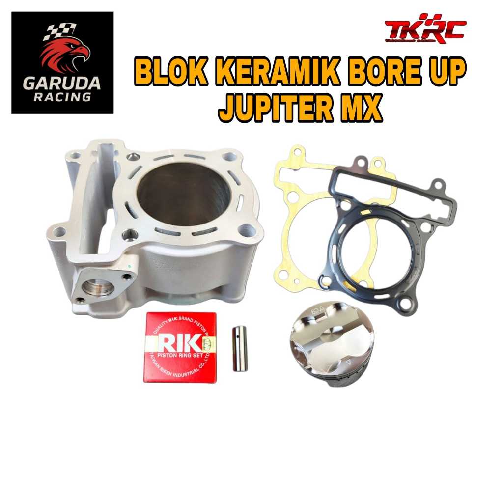 BLOK SEHER KERAMIK TKRC BORING BORE UP JUPITER MX KING MX OLD R15 VXION 62 63 65 66 68