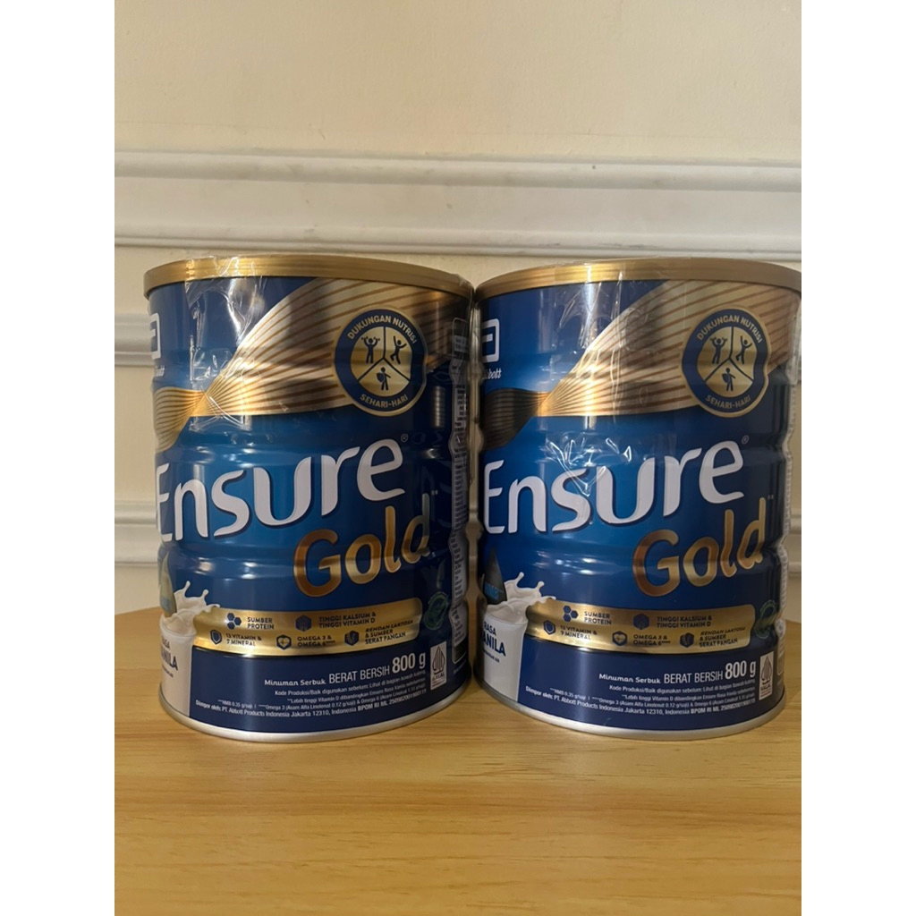 Ensure Gold Vanilla 800 Gram // Susu Ensure // Ensure Gold Coklat 800 Gram // Susu Ensure Coklat // 