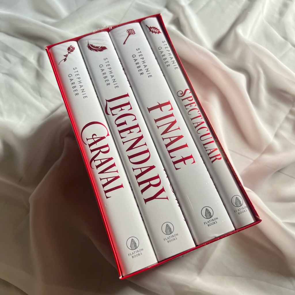 {READY Original New} Caraval Holiday Collection Boxset: Caraval, Legendary, Finale, Spectacular by S