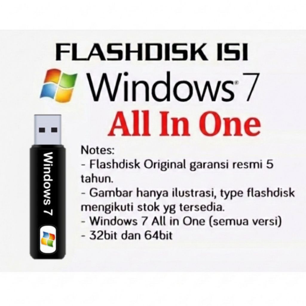USB FLASHDISK BOOTABLE WINDOWS 7 PLUS DRIVERPACK NEW UPDATE