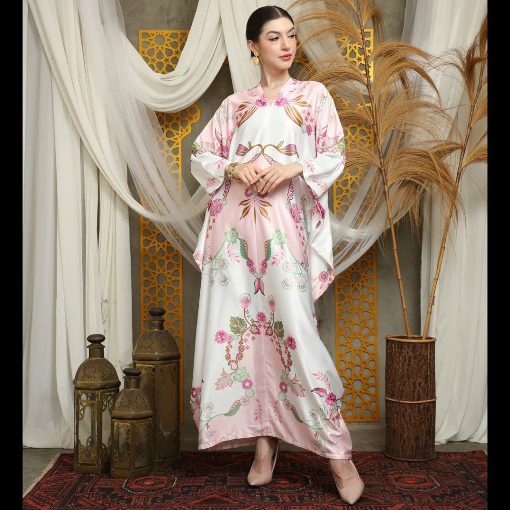 Kaftan Pink | Kaftan Dusty Pink | Kaftan Modern | Kaftan Jumbo | Long Kaftan | Dress Pink | Dress Du