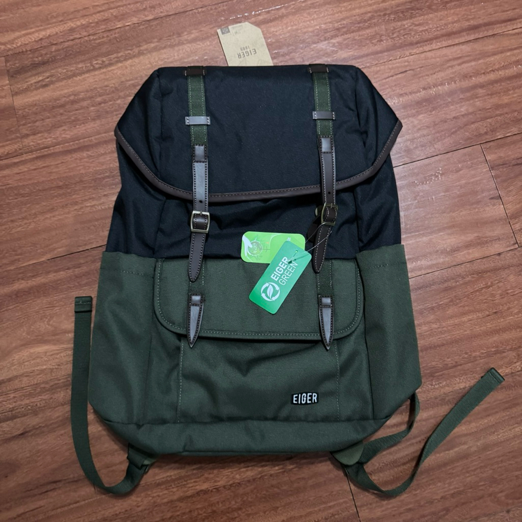 Tas Ransel Backpack Eiger Voyager Black 25L