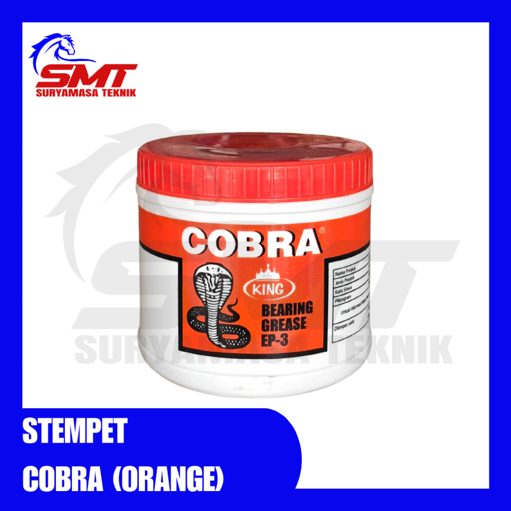 STEMPET GEMUK COBRA - CHASSIS GREASE (ORANGE)