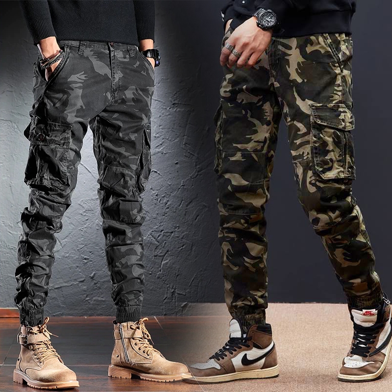 celana joger cargo | celana cargo panjang pria | celana loreng panjang pria bahan kain twill tebal