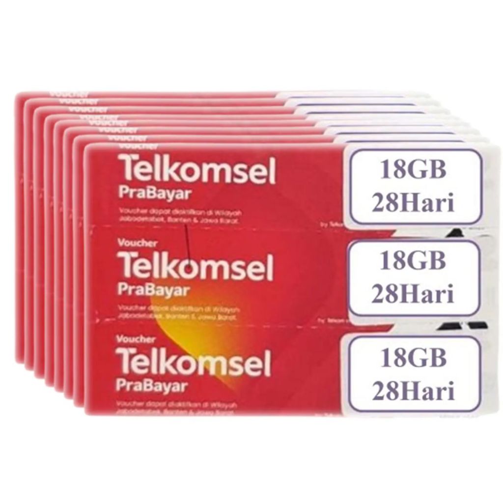 Voucher Telkomsel Combo Sakti - Kuota Internet + Telpon + SMS - Harga Termurah * [BEST SELLER] Paket