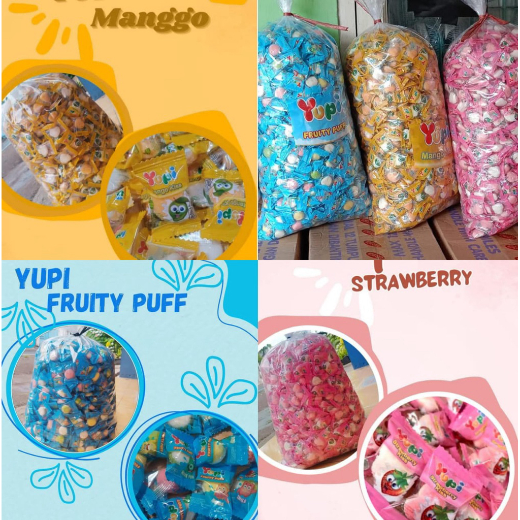 YUPI LOSSS/ yupi curah 250gram