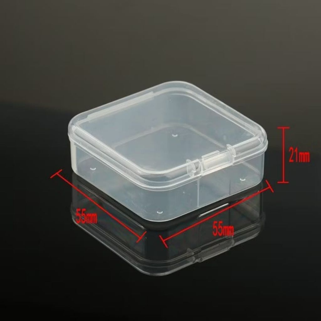 BOX Wadah Mini Kotak Perhiasan - Tempat Kotak Obat Jewerly Box Wadah Plastik