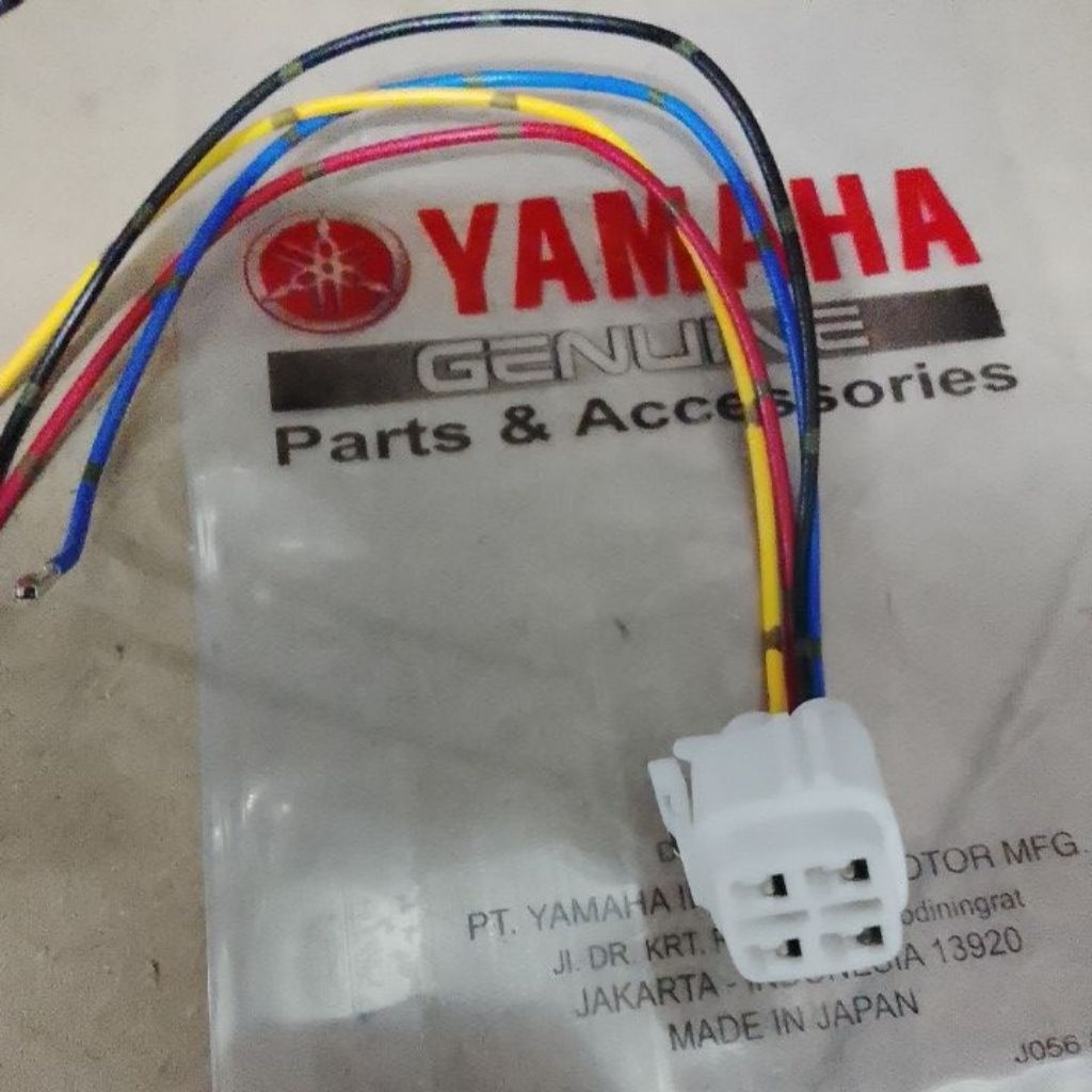 SOKET KABEL SOKET DLC SCANNER MOTOR YAMAHA AEROX 155 NMAX 155 NEW PIN 4