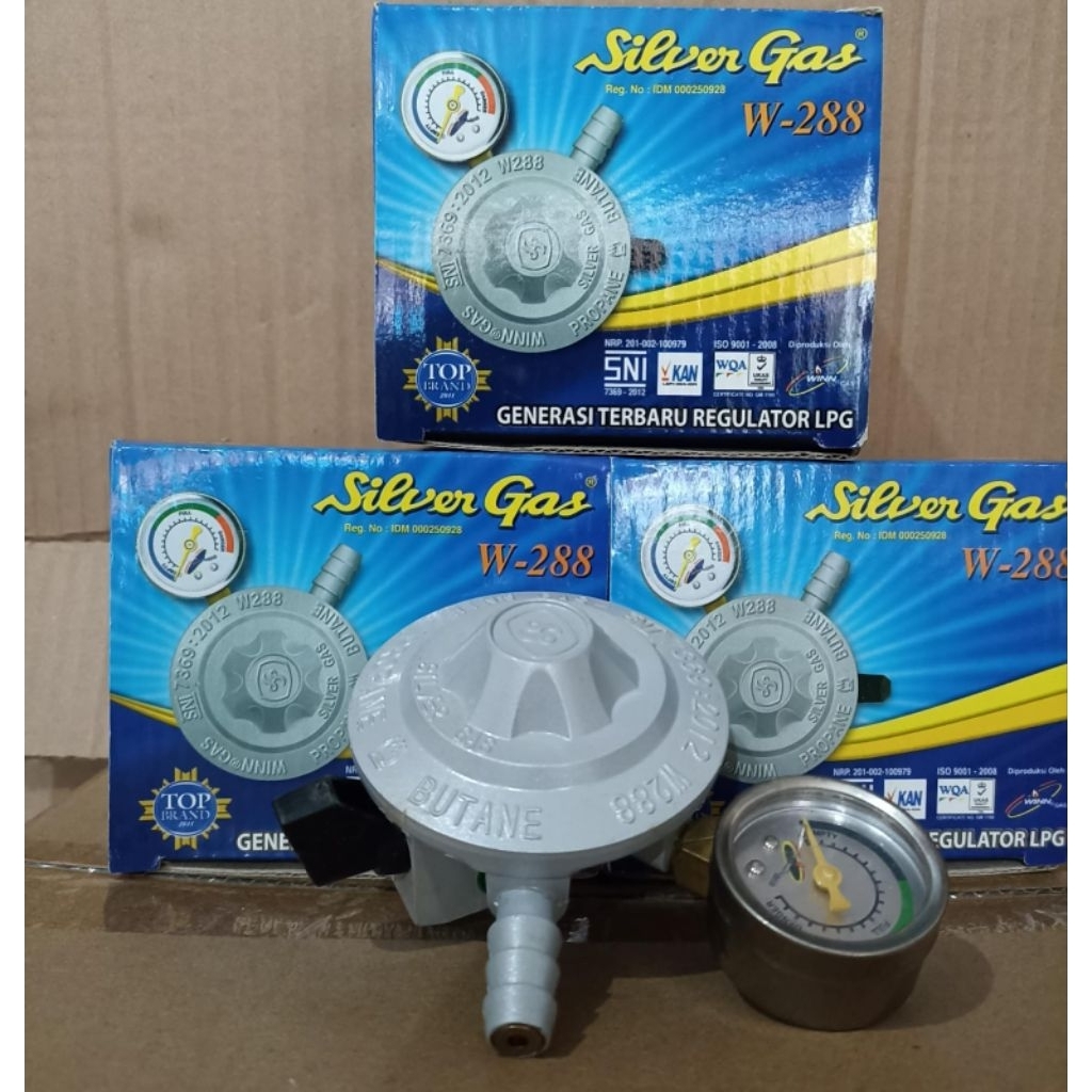 regulator winn silver gas w 288 meter