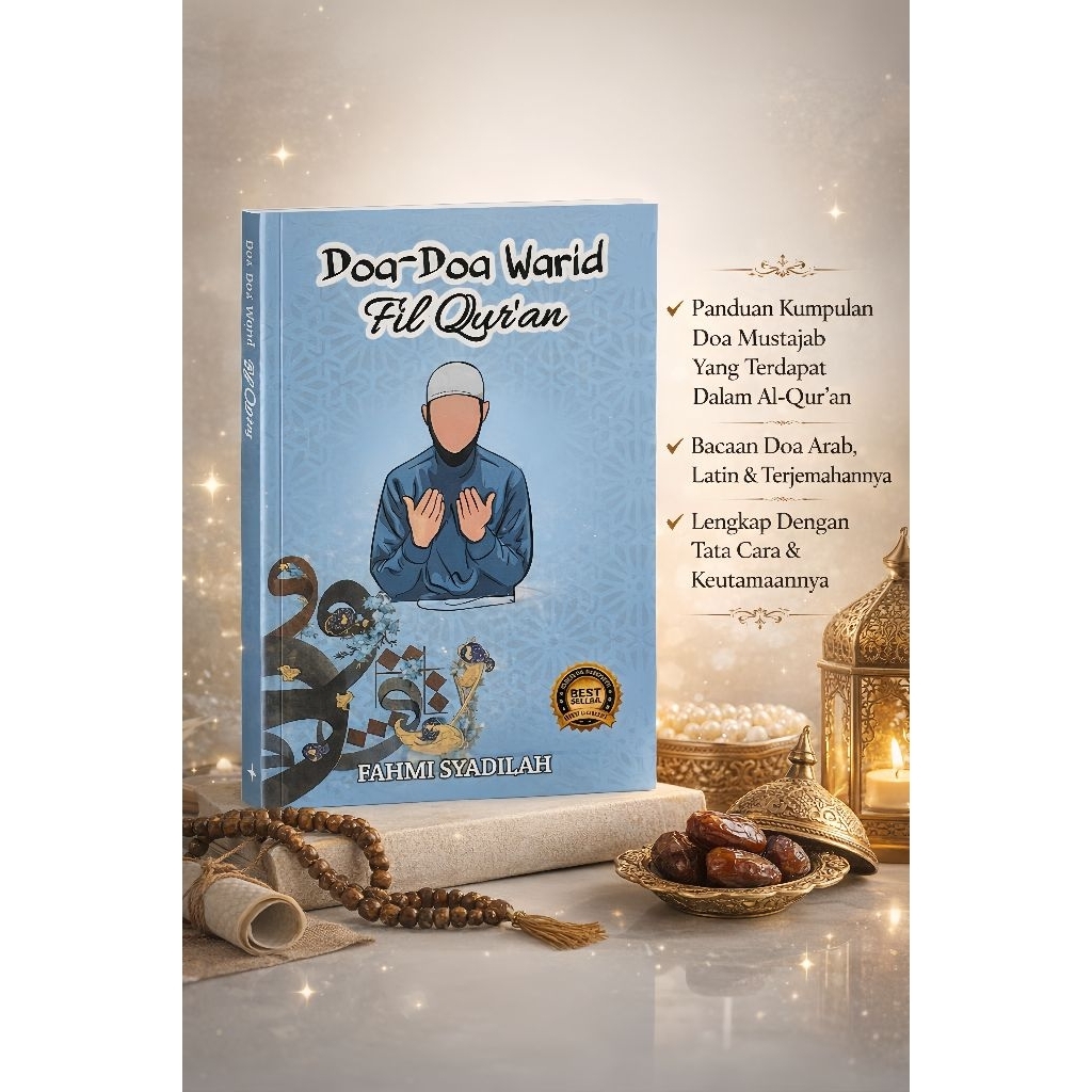 Buku Doa-Doa Warid Fil Qur'an – Kumpulan Doa Mustajab Lengkap Arab, Latin & Terjemah | Eahmisyadilah