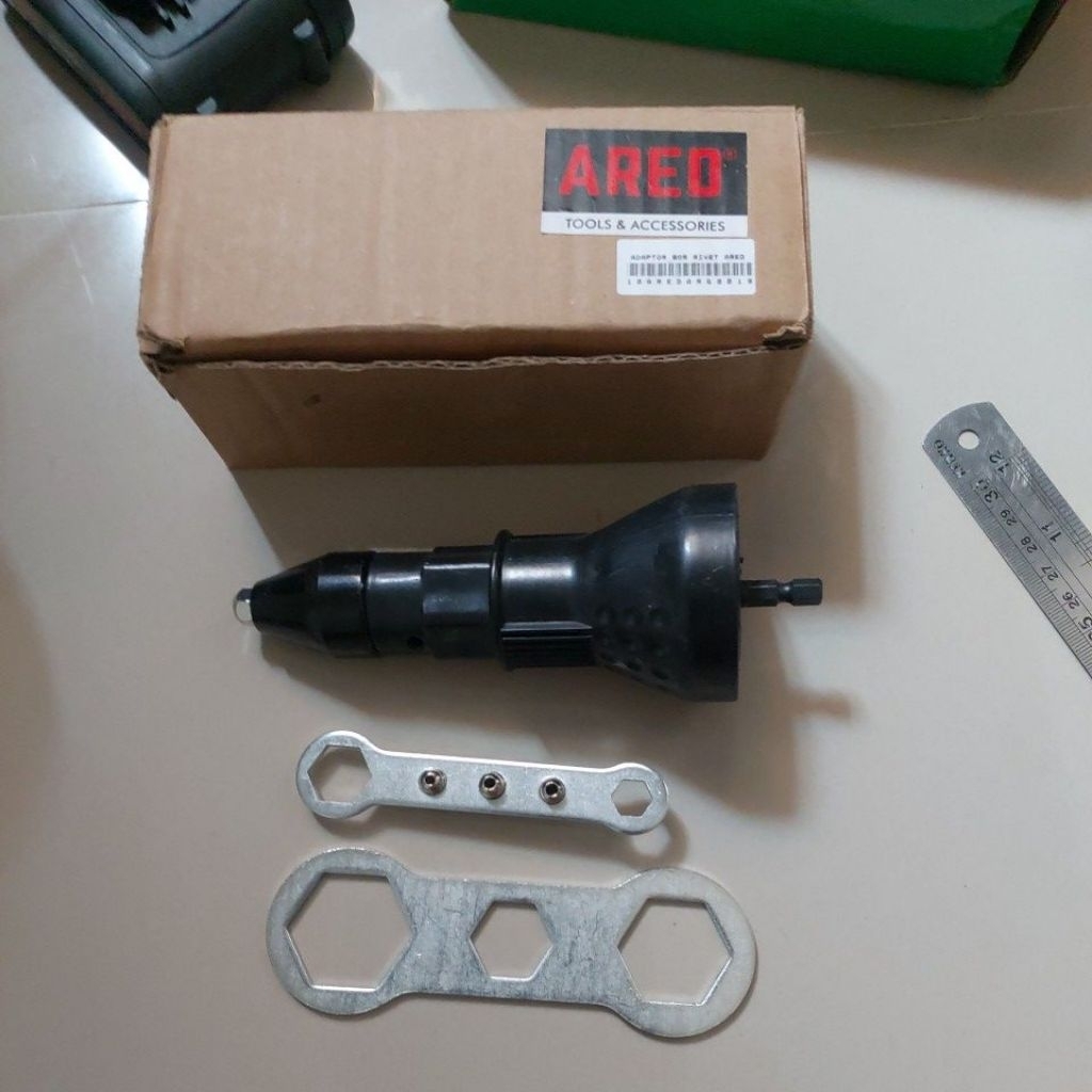 ADAPTOR BOR - GUN RIVET (UNIVERSAL RIVET GUN DRILL ADAPTER ARED