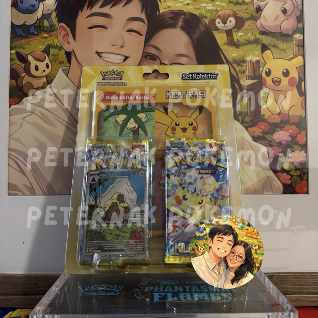 Set Kolektor Kilat Rasi - Kartu Pokemon TCG Original Indonesia