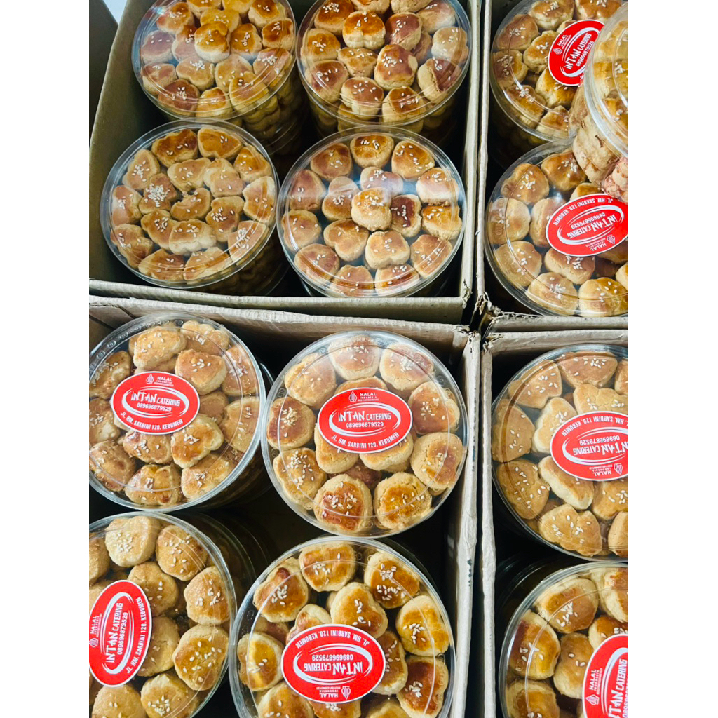 kue kacang toples 500 gr