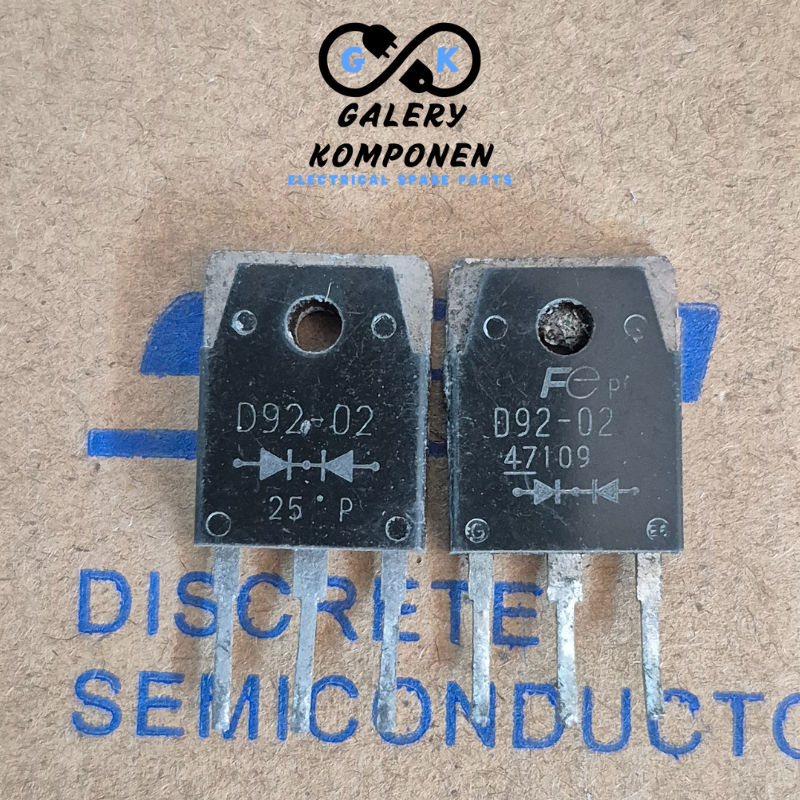 DIODA D 92 20A 200V ULTRAFAST D92-02 CABUTAN DEODA POWER SUPPLY