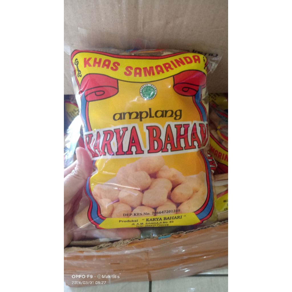 Amplang "KARYA BAHARI" Khas Samarinda.