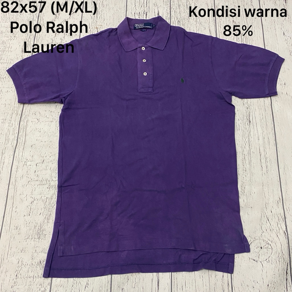 Kaos Polo by Lauren Ungu Second Size XL