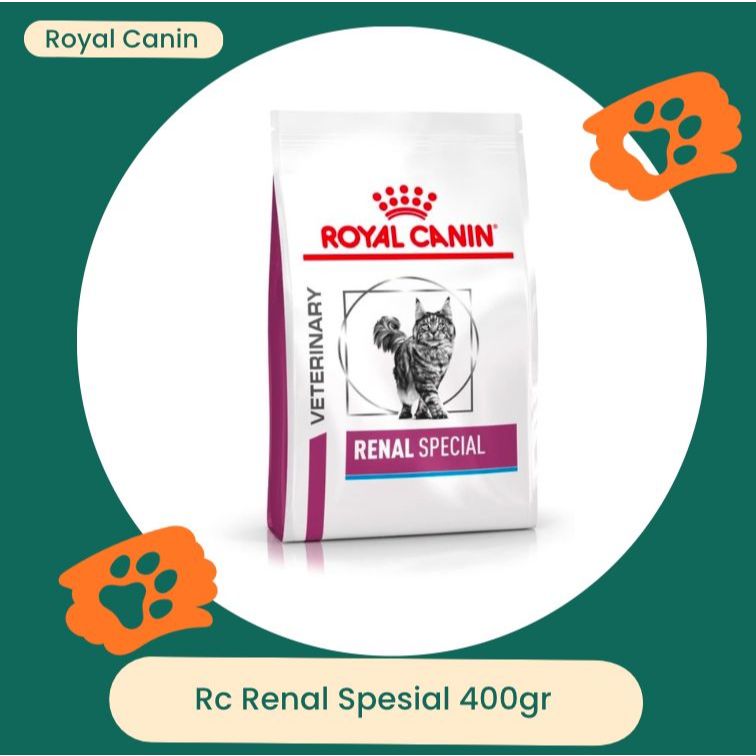 Royal Canin Renal Spesial 400gr kucing sakit ginjal penyakit ginjal kucing tua